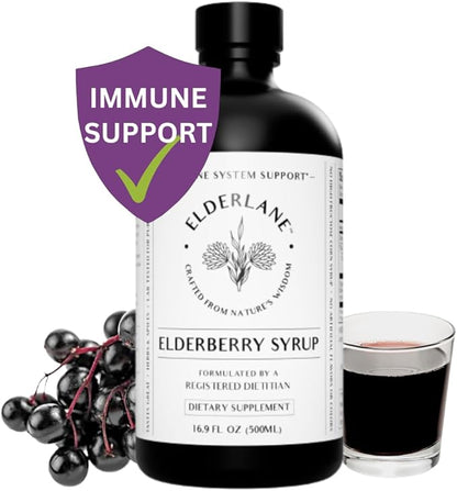Elderberry Syrup and Elderberry Gummies - Formerly RD Naturals - Immune Support Supplement for Adults and Kids - 16.9 Oz Syrup and 60ct Gummies