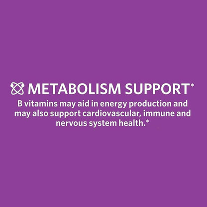 SCHMIDT EMPIRE B-100 Complex High Potency, B 100 Time Release Tablets – Metabolism & Nervous System Support, 60 Tablets, 60-Day Supply, Gluten-Free (Pack of 1)