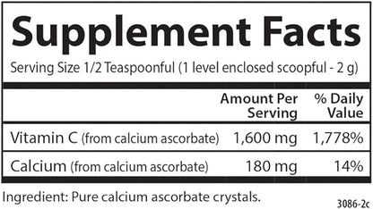 Carlson - Mild-C, Vitamin C Powder, Supports Healthy Immune Function, 6 oz (170 g)