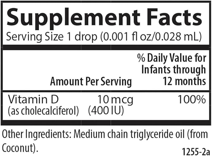 Carlson Laboratories Super Daily D3 for Baby, 0.086 Fl oz