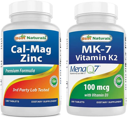 Cal MAG ZINC & Vitamin K2 (MK7) with D3