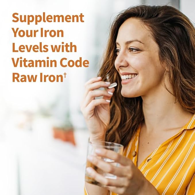 Vitamin Code Raw Iron 30ct Capsules