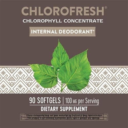 Pack of 2 x Nature's Way Chlorofresh - 90 Softgels