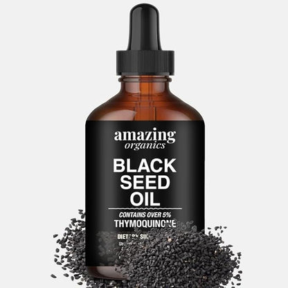 Black Seed Oil 50 ML - Pure, Cold-Pressed, for Enhanced Wellness and Vitality