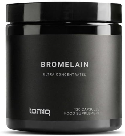 Ultra High Strength Bromelain 500mg - 3600 GDU/Gram - Highly Concentrated and Bioavailable - Third-Party Tested Formula - 120 Vegetarian Capsules - 120 Servings Per Container - Bromelain Supplement