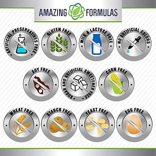 Amazing Formulas Calcium Citrate Supplement | 1000 Mg | 240 Tablets | Non-GMO | Gluten Free | Made in USA