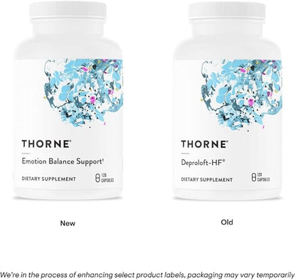 THORNE Emotion Balance Support (Formerly Deproloft-HF) - Botanical Supplement for Positivity and Stress Management* - 120 Capsules