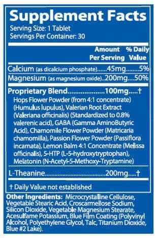 Extra Strength - Natural Sleep Supplement (30ct)