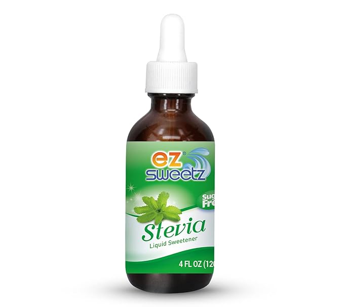 EZ-Sweetz De-bittered Stevia (4 FL OZ - Liquid Sweetener 850Servings/Bottle| 1Pack)