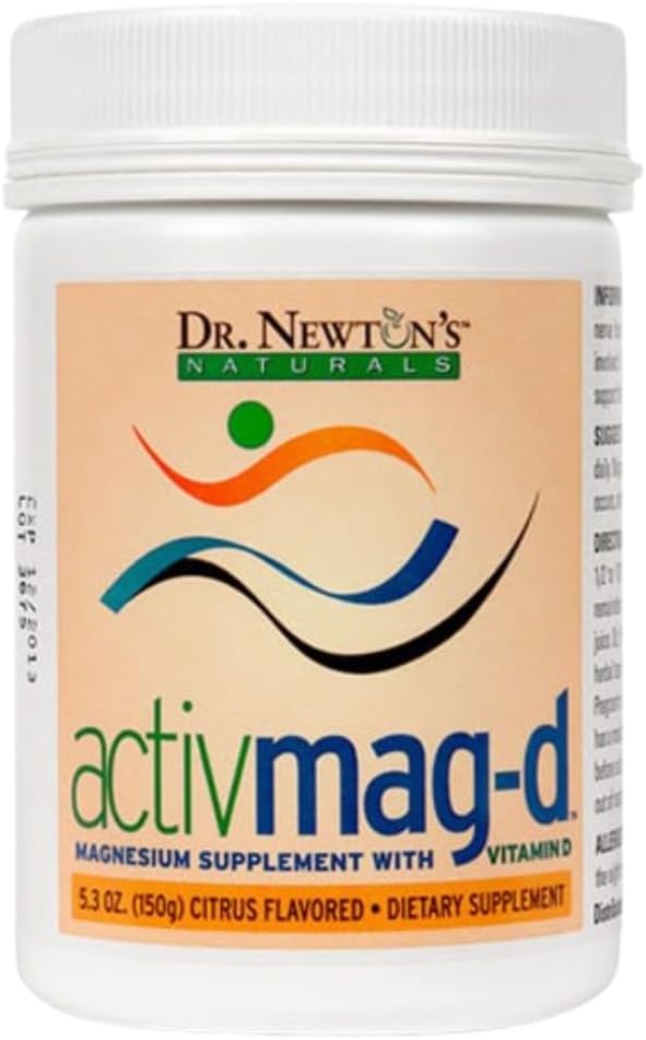 Dr. Newton’s Naturals Activmag-D Magnesium Drink Powder with Vitamin D 5 Ounce