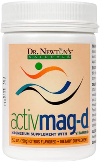 Dr. Newton’s Naturals Activmag-D Magnesium Drink Powder with Vitamin D 5 Ounce