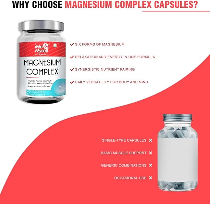 Magnesium Complex – 90 Capsules | All-in-One Magnesium Solution for Multiform Benefits