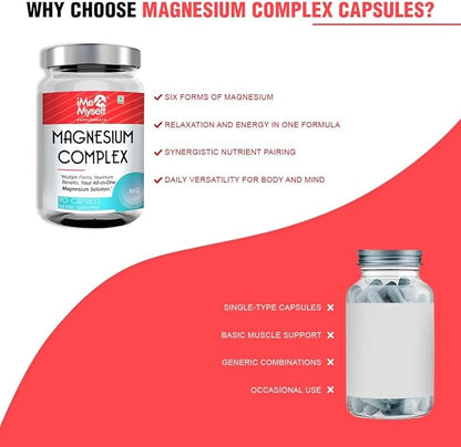 Magnesium Complex – 90 Capsules | All-in-One Magnesium Solution for Multiform Benefits