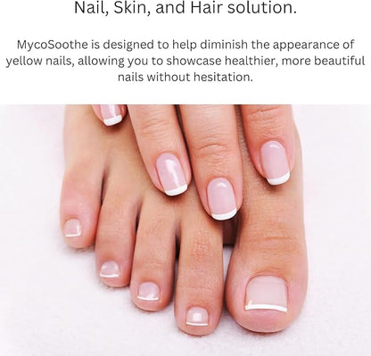 MycoSoothe Advanced Hair, Skin, Nail & Immunity Support Formula - 2 Pack