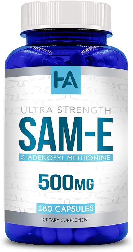 Healing Awakening SAM-e 500mg 180 Capsules (S-Adenosyl Methionine)