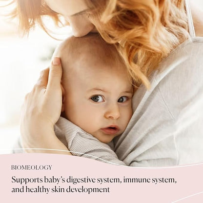 Probiotics for Pregnancy, Postpartum, and Breastfeeding | Supports Digestive and Immune Health for Mom and Baby | Morning Sickness Relief | Take with Prenatal Vitamins | 30 Capsules