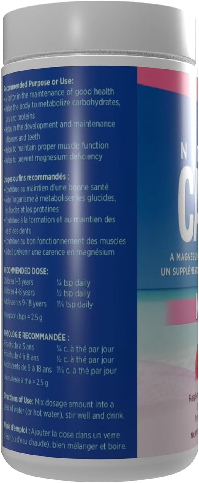 Natural Vitality Magnesium Citrate Powder Kids Calm, 113 GR