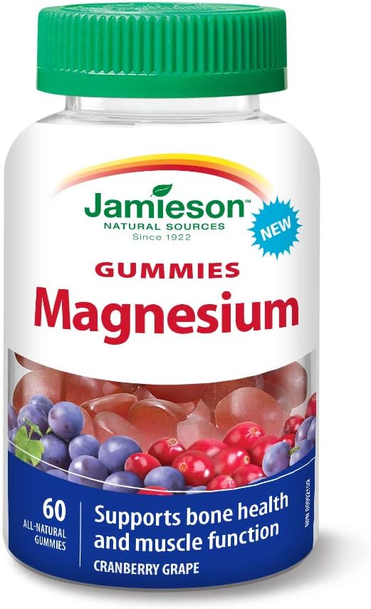 Jamieson Magnesium Gummies, 60's