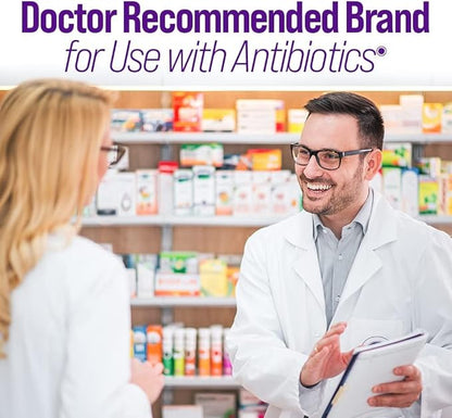 Culturelle Probiotics Ultimate Balance Probiotic for Use with Antibiotics - 20 Count – Probiotic Capsules Help Restore Good Bacteria Lost During Antibiotic Use & Contribute to A Healthy Immune System