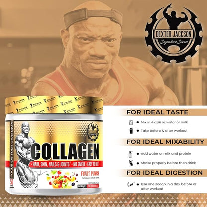 Gold Series Collagen | 550g (50 Serving, Fruit Punch)