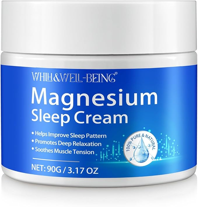 WHLH & WELL-BEING Magnesium Oil for Feet–Magnesium Cream– Magnesium Lotion–Topical Magnesium Chloride 1PCS