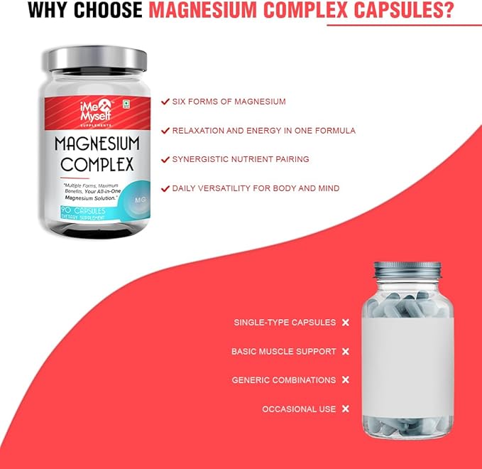 Magnesium Complex – 90 Capsules | All-in-One Magnesium Solution for Multiform Benefits