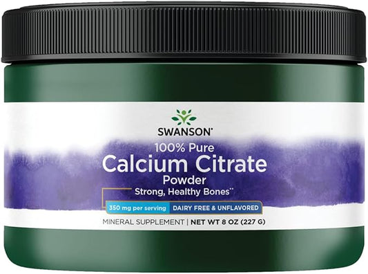Swanson 100% Pure Calcium Citrate PWD 8 OZ