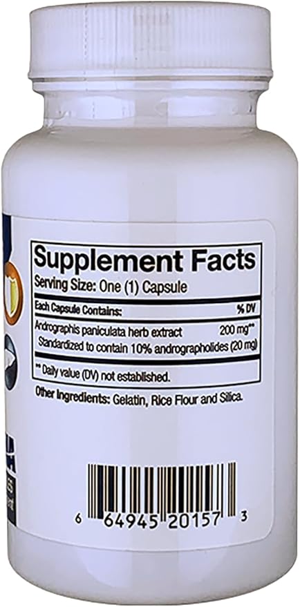 PROGENA - Andrographis Immune Support - 200mg (90 Capsules)