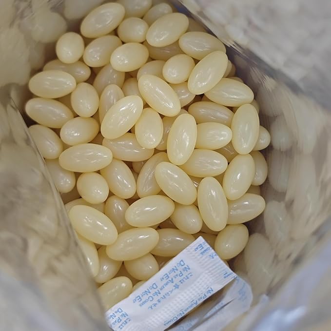 D3 K2, Vitamin D3 K2 Supplement Softgels, 2-in-1 Vitamin D3 K2 Supplement Softgel, 10000 Iu VIT D3 + 200 Mcg Vitamin K2, 300 Softgels/Pack (180)