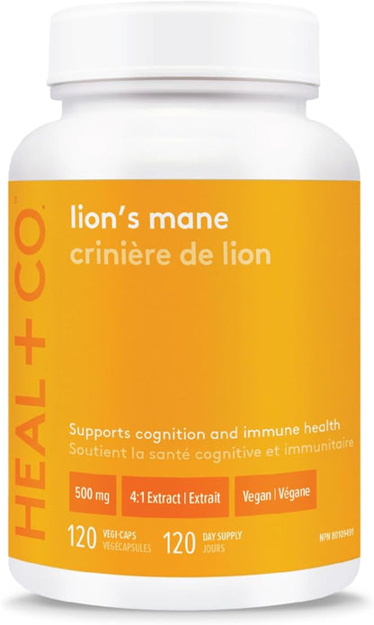 HEAL + CO. Lion's Mane 120 Caps