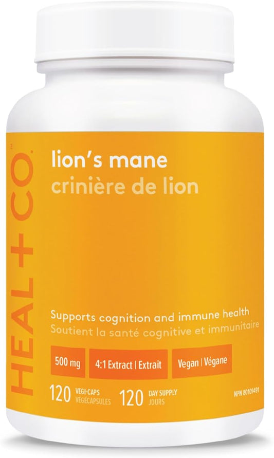 HEAL + CO. Lion's Mane 120 Caps