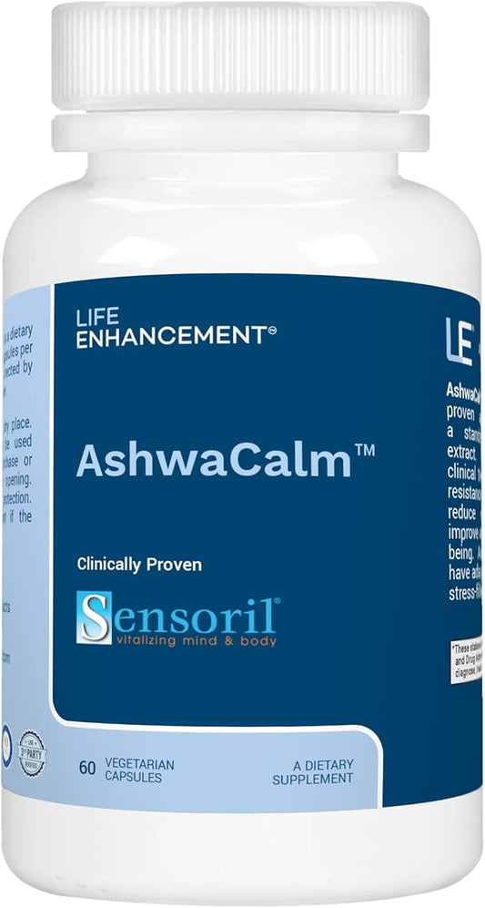 Life Enhancement | 600 mg Ashwagandha Root Extract | 60 Servings