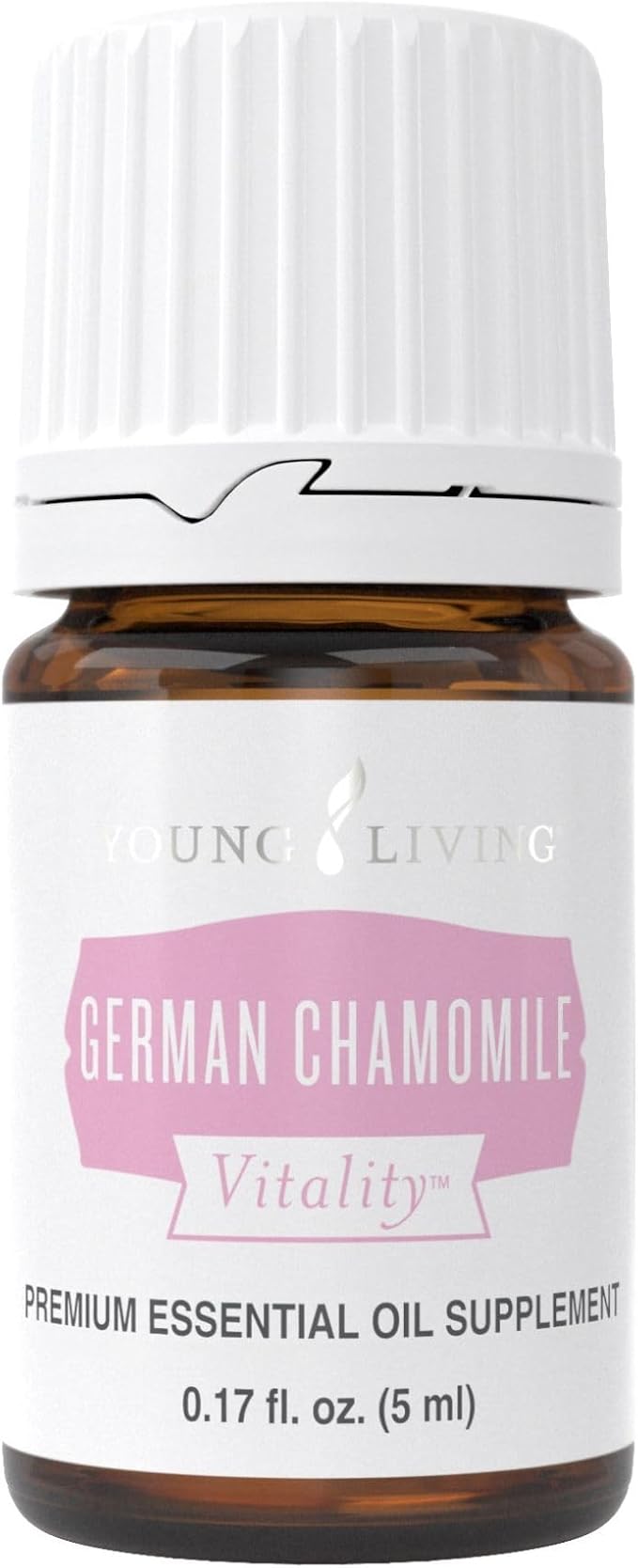 Young Living - German Chamomile Vitality 5 ml | Antioxidant & Natural Calmness Support | Dietary Supplement | Calming Aromatherapy | Ancient Herbal Remedy for Relaxation