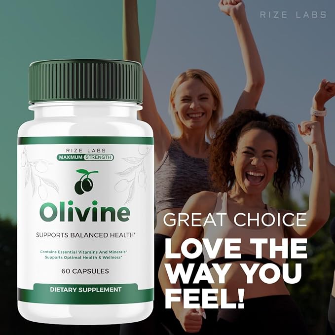 (Official Olivine Weight Loss Supplement, Superfood Capsules for Total Body Wellness and a Healthy Lifestyle, Pills for Leaner Physique, Oli Vine Reviews, Advanced (60 Capsules)