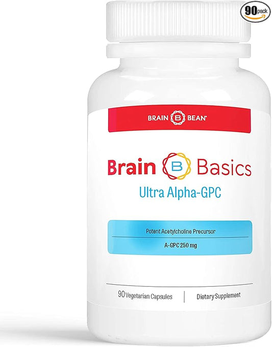 Brain Basics Ultra Alpha-GPC | 500 mg A-GPC | 90 Servings