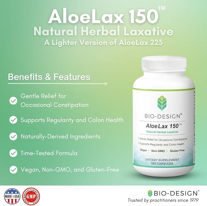 Biodesign - Aloe Lite 150 mg 180 caps [Health and Beauty]