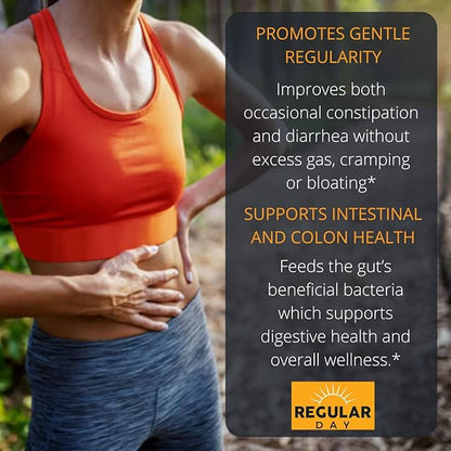 Sunfiber, Prebiotic Fiber Supplement for Digestive Health - Promotes Gentle Regularity | Gluten Free, Vegan, Dairy Free, Non-GMO, Keto, Tasteless | One Simple Ingredient | 30 Servings