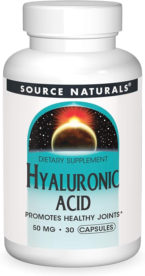 Source Naturals Hyaluronic Acid, 50mg, 30 Capsules