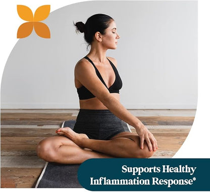 Pattern Wellness Turmeric Curcumin - 1300mg - 95% Curcuminoids with Bioperine Black Pepper Extract - Natural Joint, Health & Cognitive Support - Non-GMO, Gluten Free - 120 Capsules