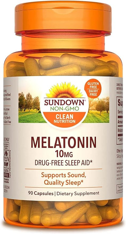 Sundown Melatonin 10 Mg, 90 Capsules