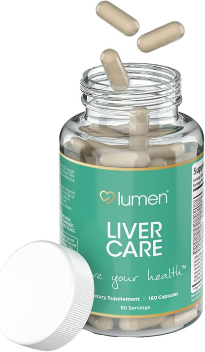 Liver Care for Women – with Milk Thistle, Dandelion, Zinc & Beetroot – Renewal Support Supplement (180 Count (Pack of 1))