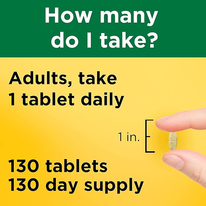 Nature Made Multi Complete Tablets 130 ea (Pack of 4)