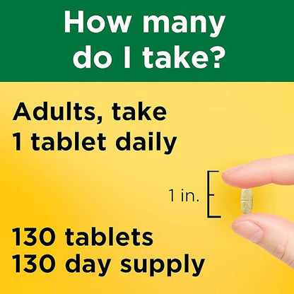 Nature Made Multi Complete Tablets 130 ea (Pack of 4)