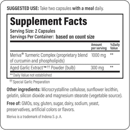 Kyolic Aged Garlic Extract Formula 111, Healthy Inflammation Response, 50 Capsules (Packaging May Vary)