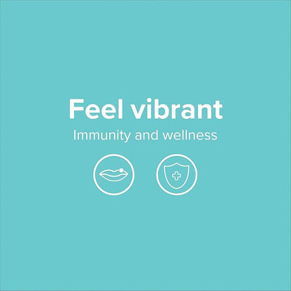 Vibrant Health, Gigartina Red Marine Algae, Plant-Based Immune Support, 60 Capsules