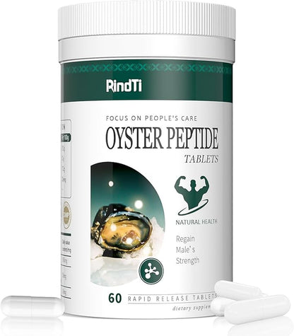 Oyster Extract，Oyster Supplements for Men ＆ Women,60 Capsules,Oysters Extract Capsules with Zinc Powder