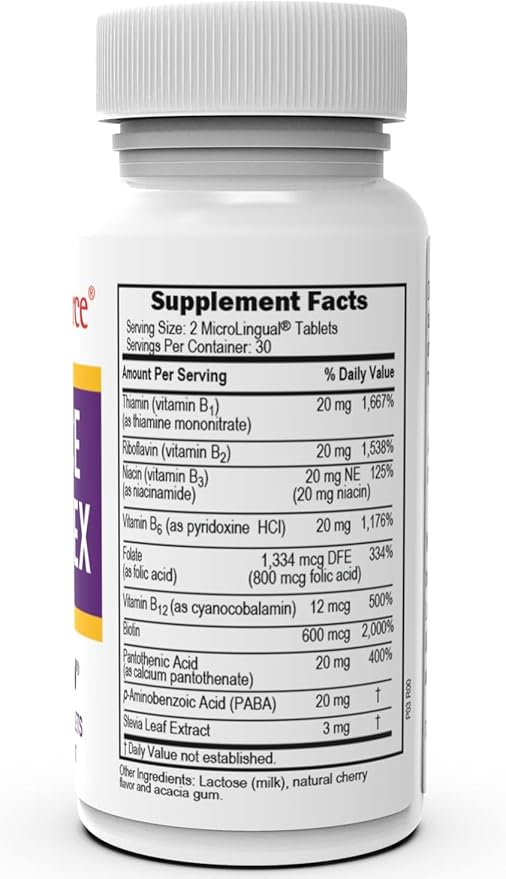 Superior Source Balance B Complex - Energy Support Supplement with Folic Acid & B Vitamins - Supports Heart & Muscle Health - B Vitamin Supplement Aids Immune Health - 60 Instant Dissolve Tablets