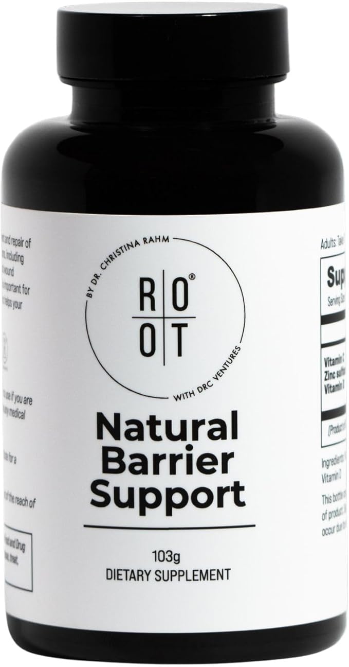 THEROOTBRANDS Root Wellness Natural Barrier Support (103g) | with Vitamin C, D and Zinc - for The Immune System and General Well-Being