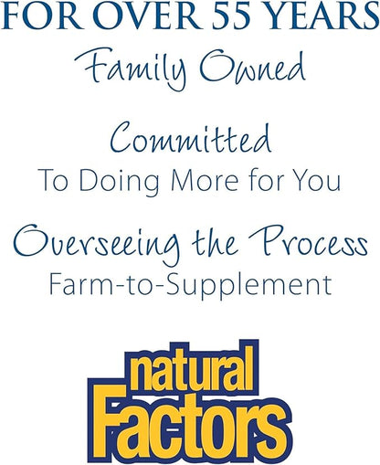 Natural Factors - Vitamin D3 2000 IU, Supports Healthy Bones, 240 Soft Gels