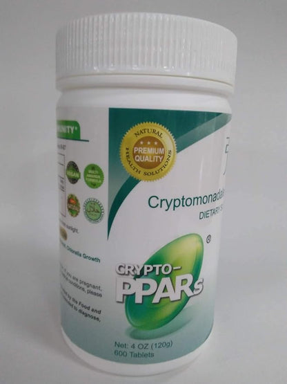 Cryptomonadales. Organic, raw, Spirulina Chlorella 600 Tablets